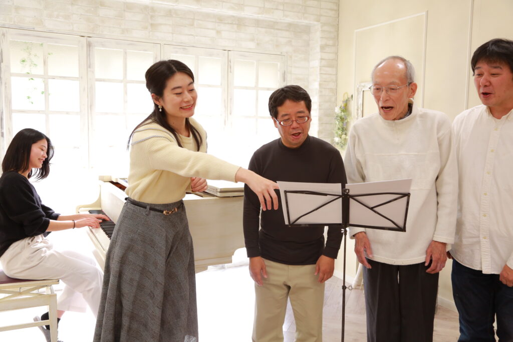 声楽　ボーカル　大人の音楽教室